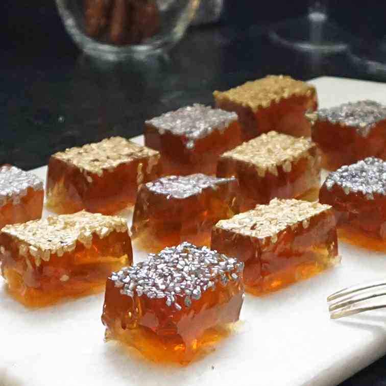 Champagne Jello shots