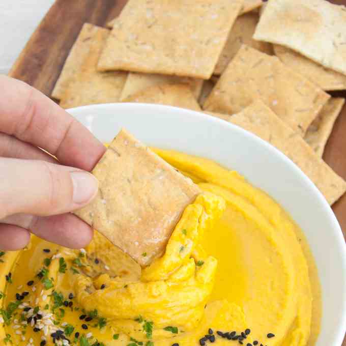 Roasted Pumpkin Hummus