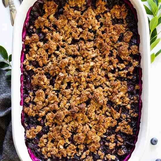 Gluten-Free Blueberry Crisp