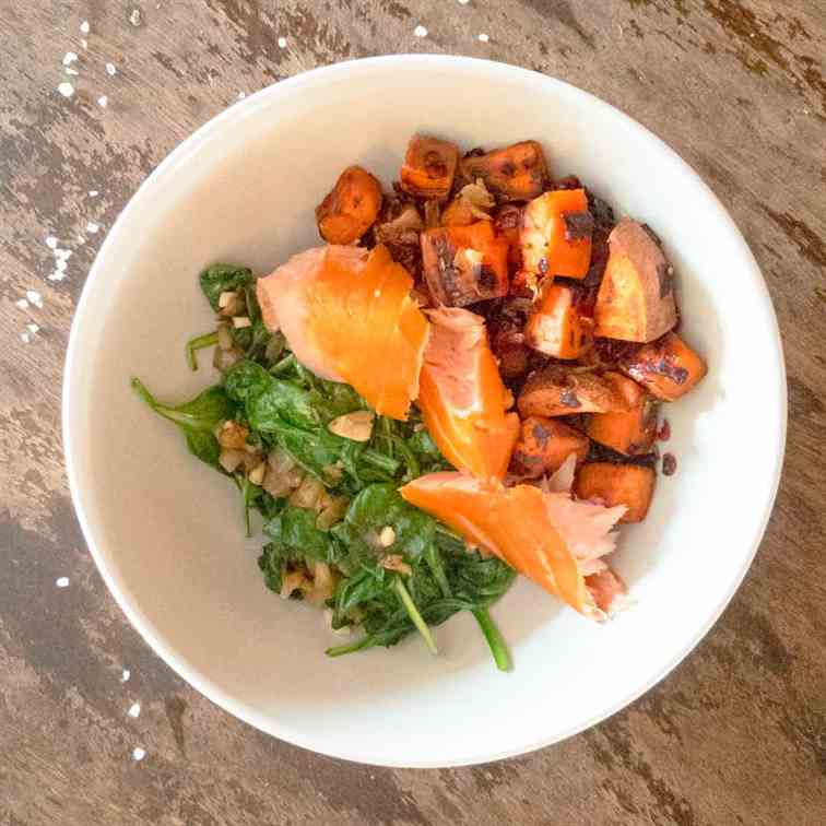 Smoked Salmon Breakfast Bowl