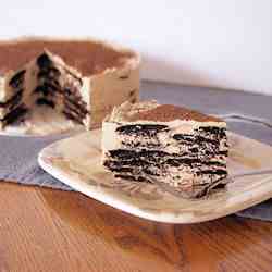 Mocha Mascarpone Icebox Cake