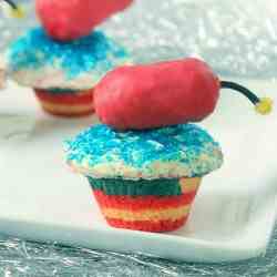 Poprocks Fireworks Cupcakes